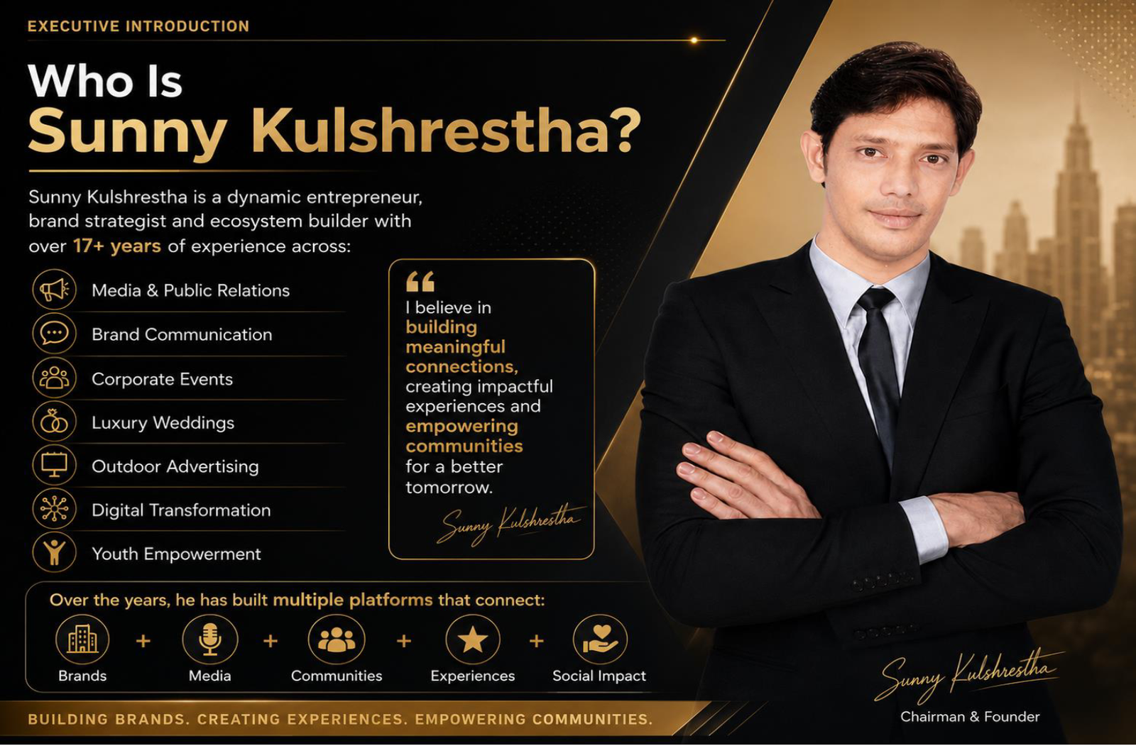 Who is Sunny Kulshrestha